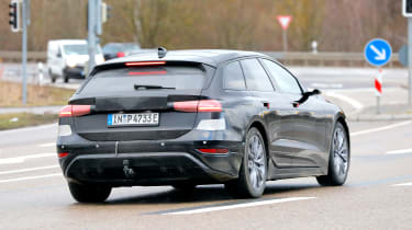 Audi A6 Avant e-tron spy shots - rear 