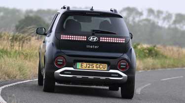 Hyundai Inster - rear cornering