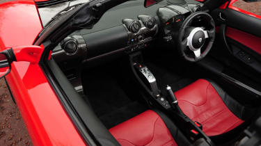 Tesla Roadster interior