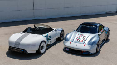 Porsche Vision 357 Speedster and 357