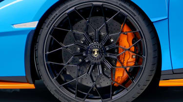 Bridgestone Potenza Sport on Lamborghini Huracan STO - detail