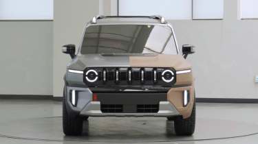 New KGM KR10 concept - front end