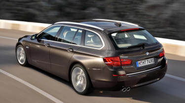 BMW 5 Series Touring facelift rear