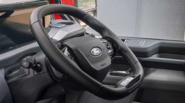 Ford Transit Custom - folding steering wheel