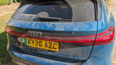 Audi A6 Avant e-tron dusty tailgate
