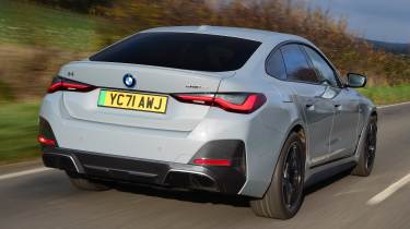 Used BMW i4 - rear action