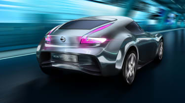 Nissan ESFLOW electric sports car rear