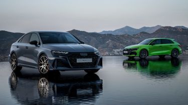 Audi RS 3 Sportback and Saloon - front static