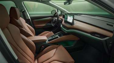 Skoda Enyaq Coupe facelift - cabin