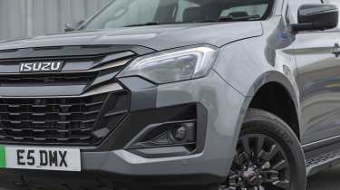 New Isuzu D-Max EV - front grille and headlight 