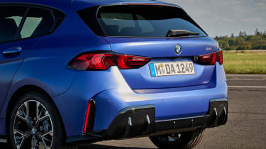 BMW 1 Series 2024 facelift - rear detail