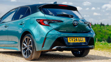 Toyota Corolla Excel in the UK - rear static
