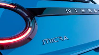 Nissan Micra - rear badge