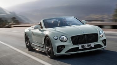 Bentley Speed Edition 12 range - GT Convertible tracking