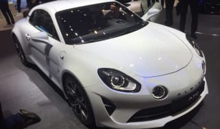 Alpine A110 white header