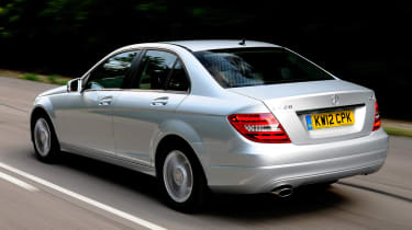 Mercedes C-Class rear tracking