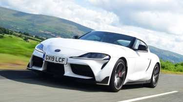 Used Toyota Supra Mk5 - front tracking