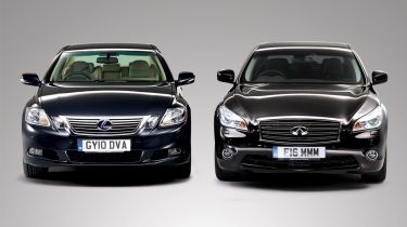 Infiniti M30d vs. Lexus GS450h