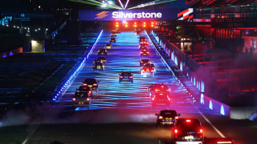 Silverstone circuit lap of lights 