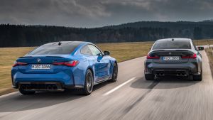 BMW M3 and M4 Competition xDrive - rear action