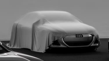 Audi electric car concept - teaser close-up