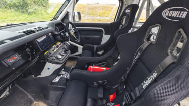 Land Rover Defender Bowler - interior