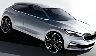 Skoda Fabia teaser
