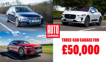 Three-car garage: Audi S3, Volvo S60 and Jaguar I-Price - header image 
