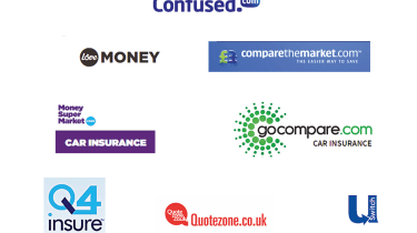 Insurance comparison websites - header