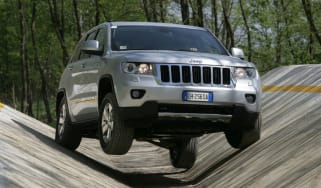 Jeep Grand Cherokee off-roading