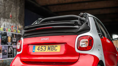 Smart ForTwo Cabrio - rear static