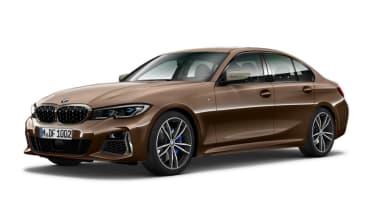 Leaked BMW 3 Series - front brown