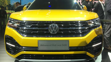 Volkswagen Advanced SUV front grille