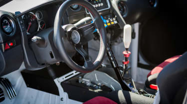Nissan GT-R 1,390bhp drift car - interior