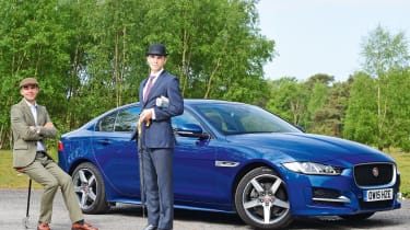 Jaguar XE Long term test - country and city header