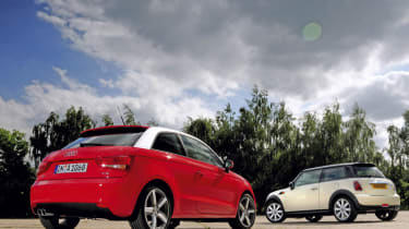 Audi A1 vs MINI Cooper