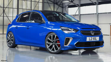 Vauxhall Corsa VXR - front (watermarked)
