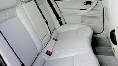 Cadillac BLS backseat