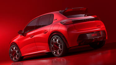 Peugeot E-208 GTi - rear