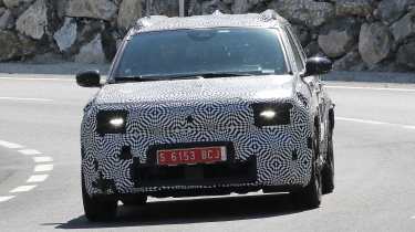 Renault 4 spy shot - front end