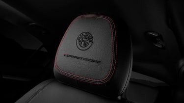 Alfa Romeo Giulia facelift - headrest