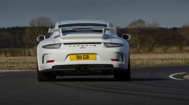 Porsche 911 GT3 rear action