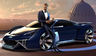 Audi RSQ e-tron Concept spies in disguise