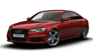 Audi A6 Black Edition front three-quarters