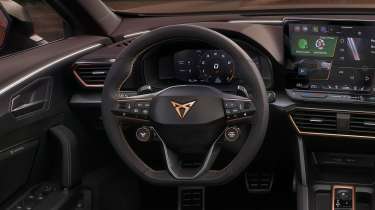 Cupra Formentor facelift 2024 - steering wheel