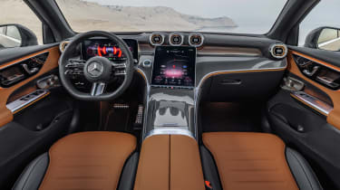 Mercedes GLC Coupe - cabin