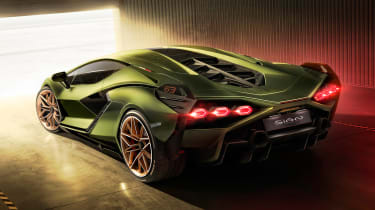 Lamborghini Sian - rear static