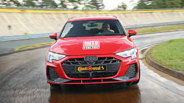 2026 Tyre Test - Audi wet front cornering
