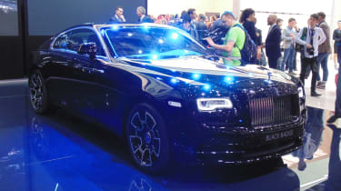 Rolls Royce Wraith Black Edition Geneva