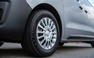 Toyota Proace Electric van - wheel detail
